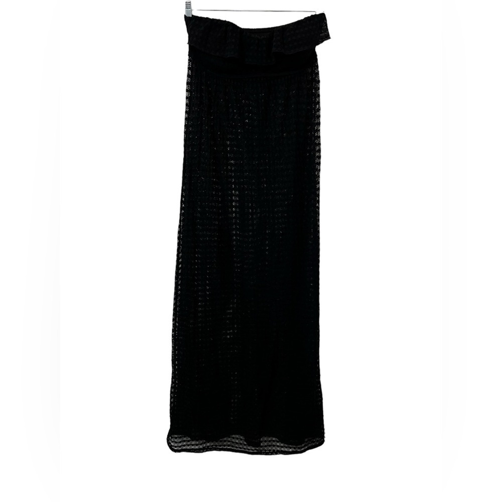 Swim Cover Up Dress. Black Lace. Large. Kenneth Cole Brand NWOT